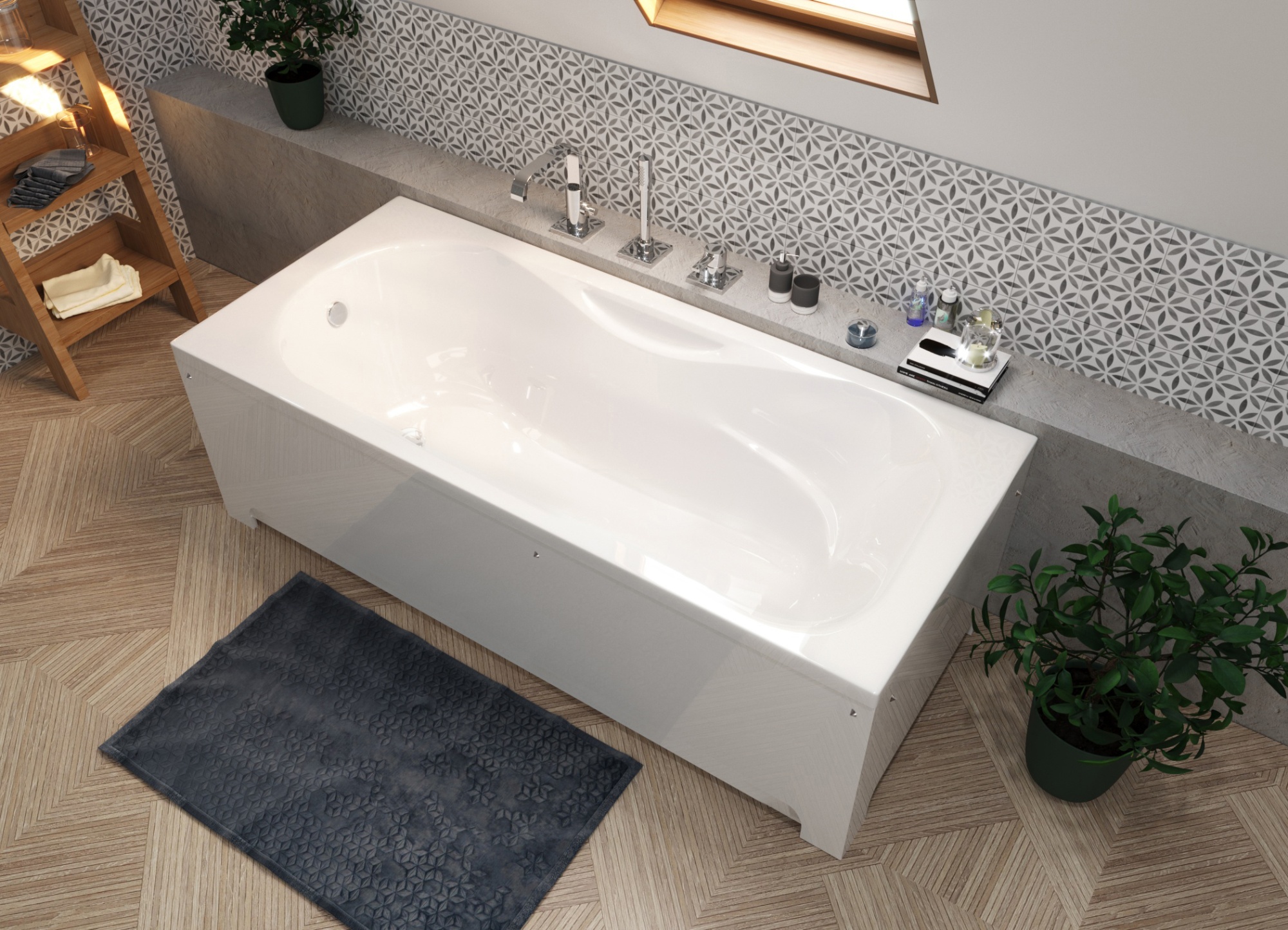 Ванна "эллис 170" 1700х750