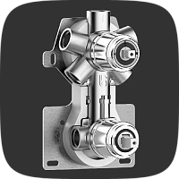 скрытые части для смесителей