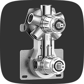 скрытые части для смесителей 