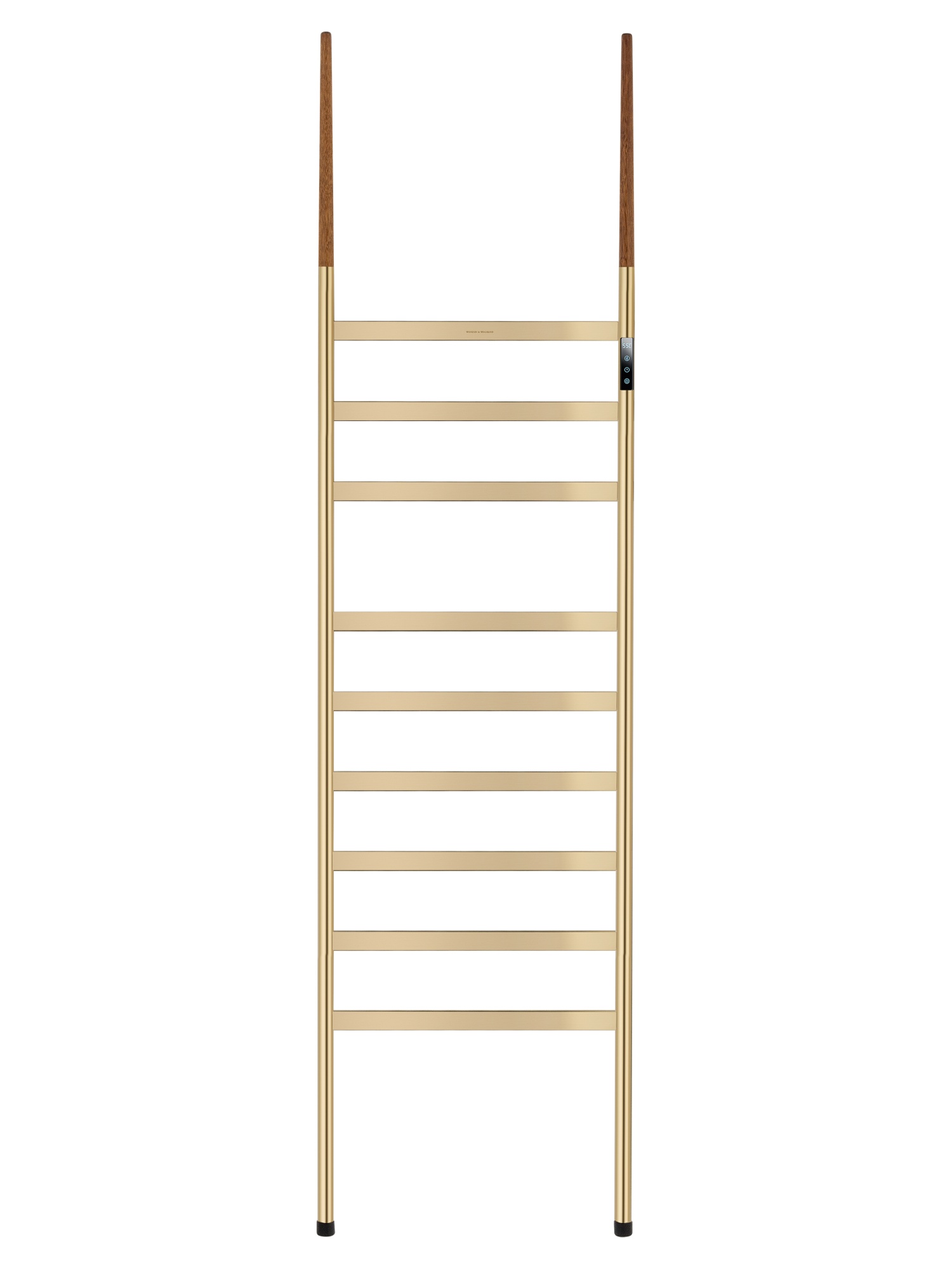 Полотенцесушитель электрический напольный wonzon & woghand bremen, брашированное золото (ww-a207-bg)