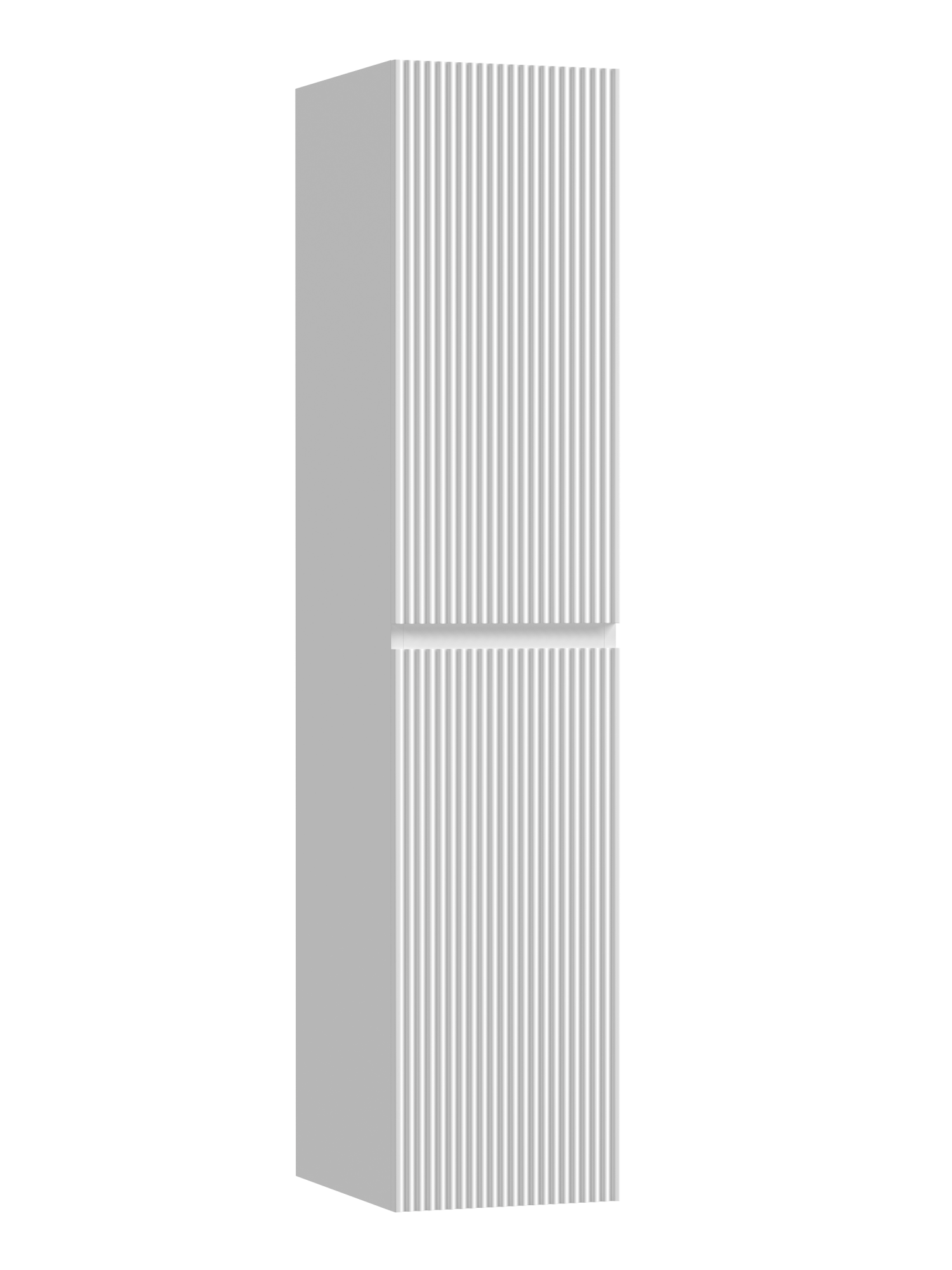 Шкаф-пенал sancos snob r подвесной bianco, 350х350х1650 мм, арт. psnr35w
