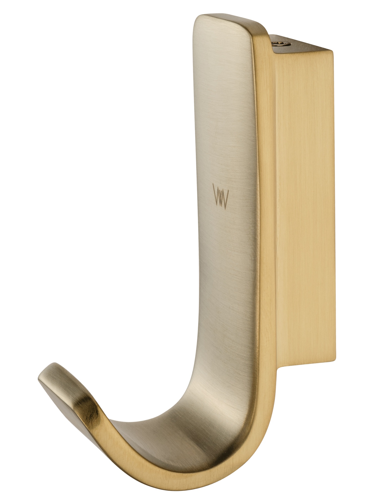 Крючок для ванной wonzon & woghand lotte, брашированное золото (ww-8315-bg)