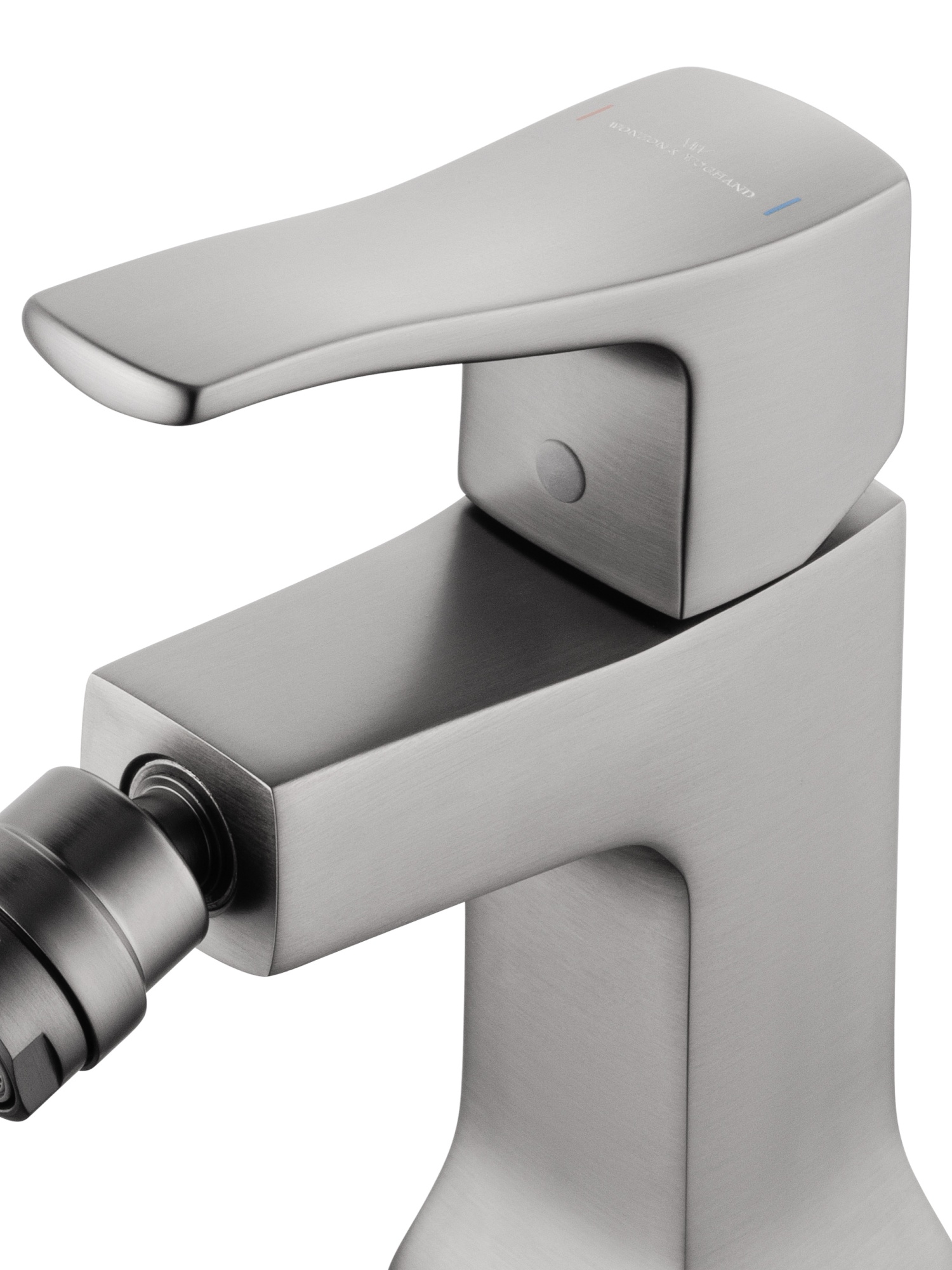 Смеситель для биде wonzon & woghand flex, темный графит (ww-88016072-bgm)