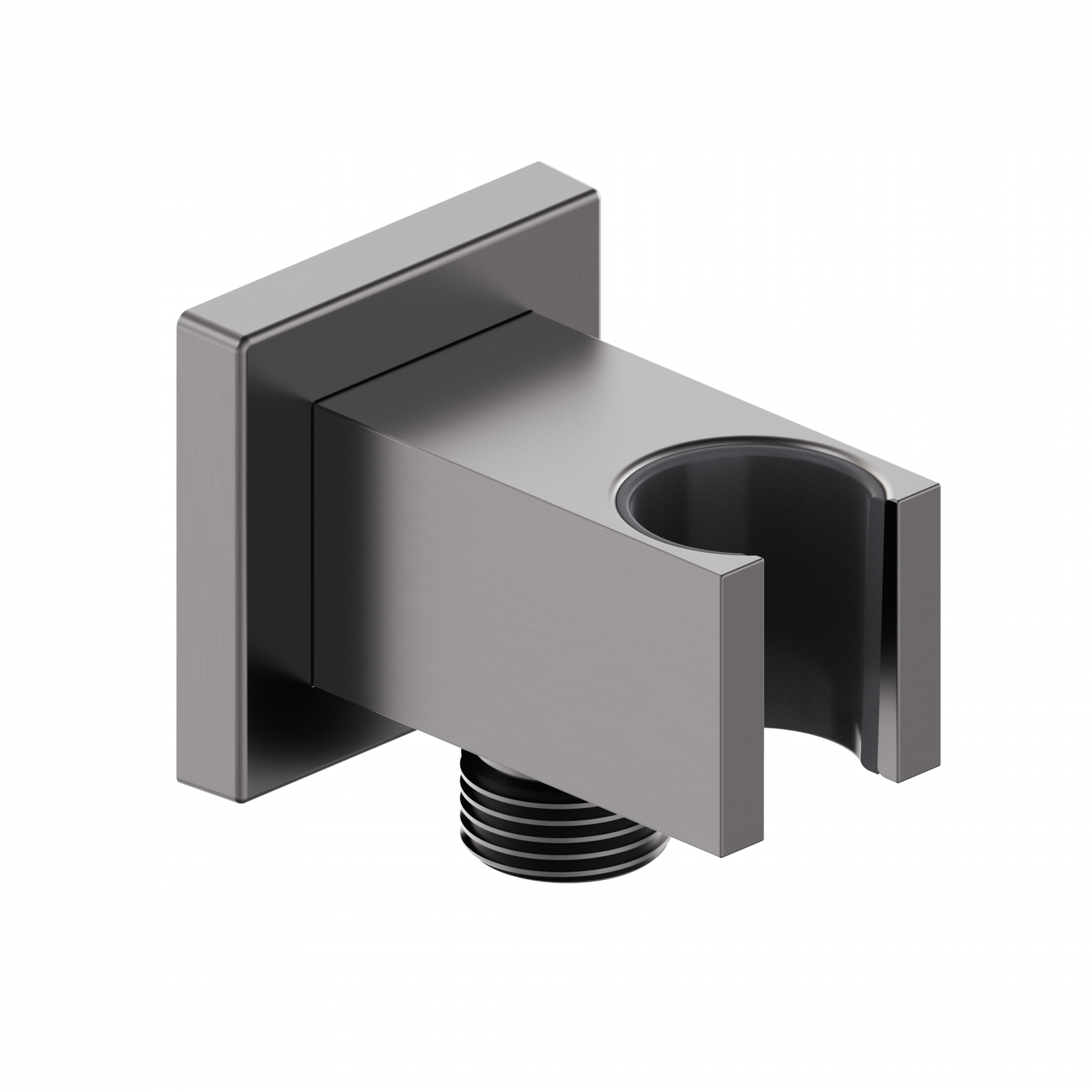 Шланговое подключение с держателем wonzon & woghand, темный графит (ww-hz2312-bgm)