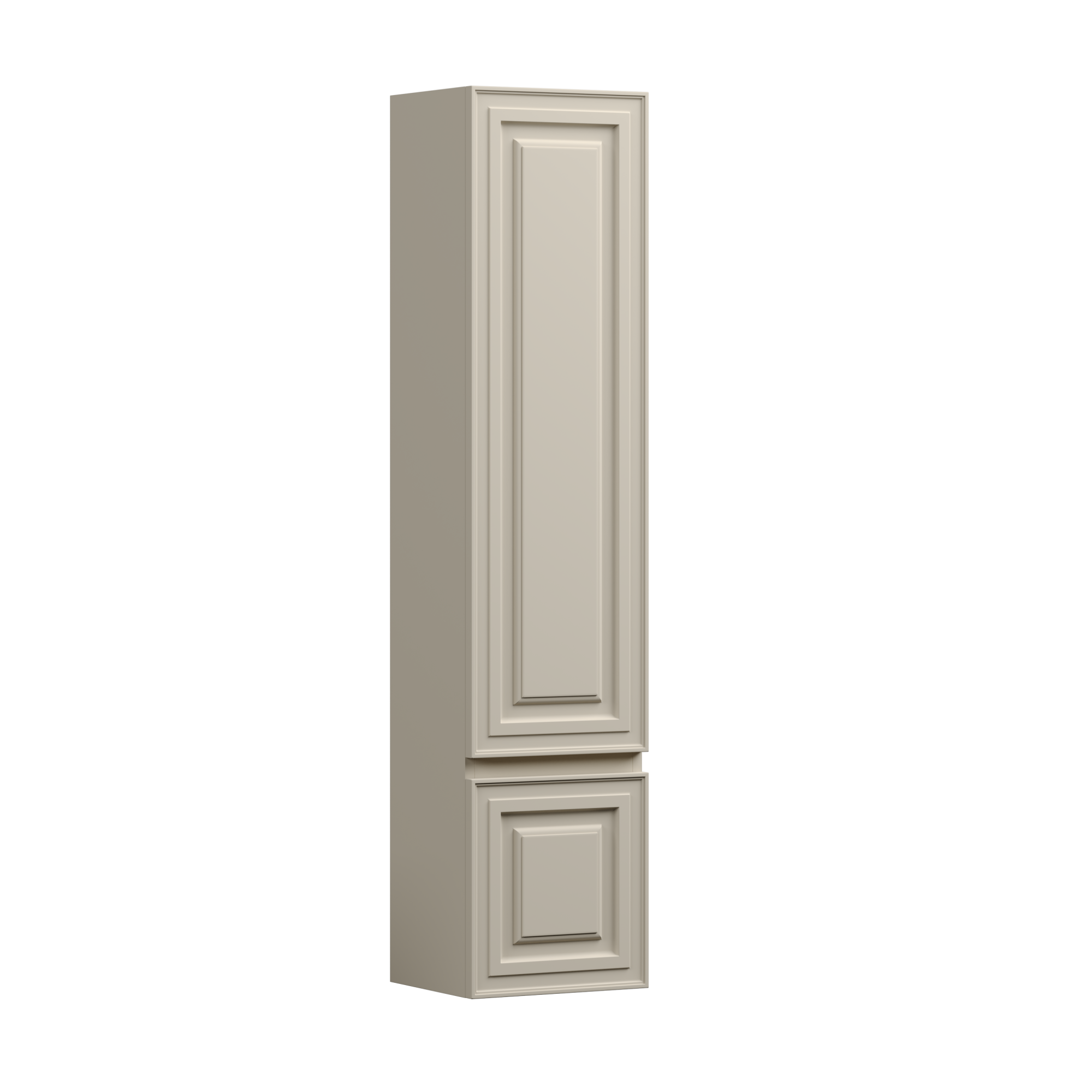 Шкаф-пенал sancos very подвесной левый,  beige soft , 350х300х1600 мм, арт. pvr35lce