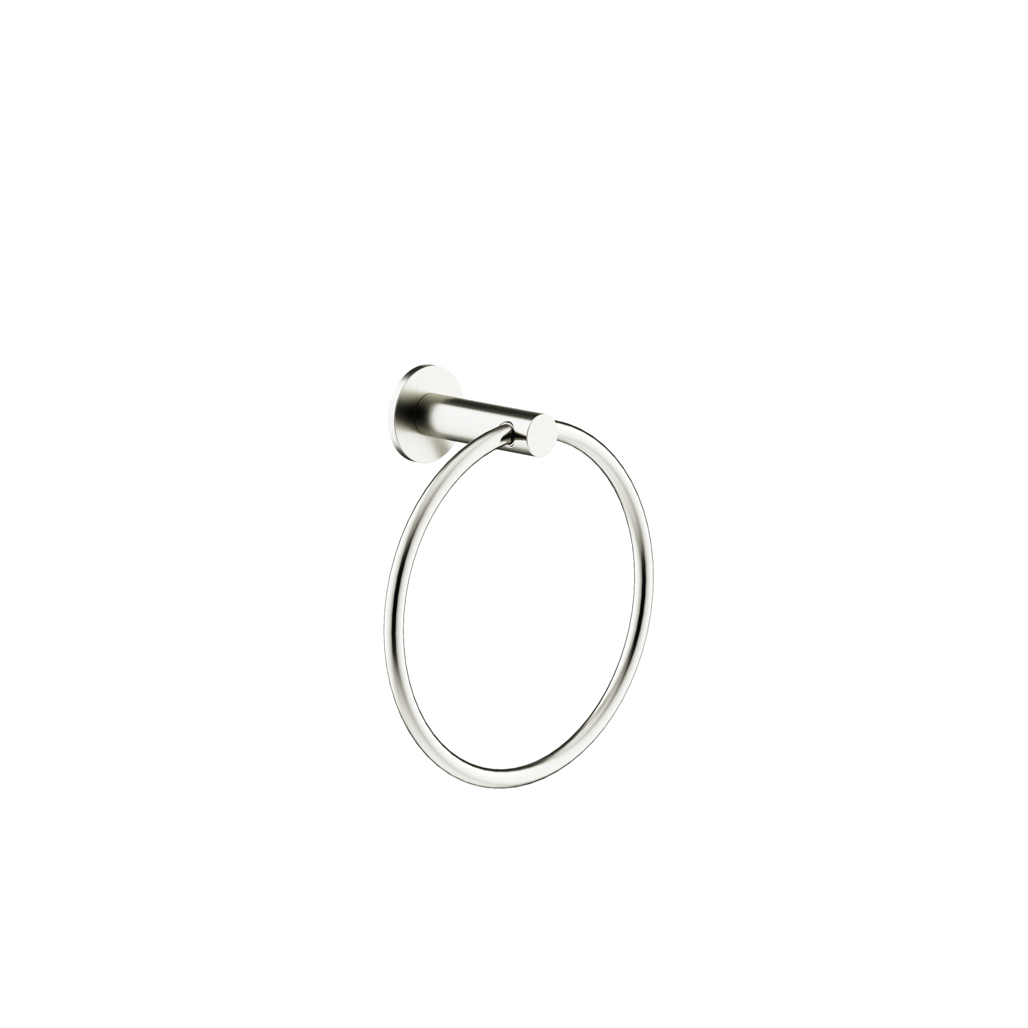 Полотенцедержатель SANCOS Base, кольцо, брашированный никель, PVD покрытие, арт. SC9029BN