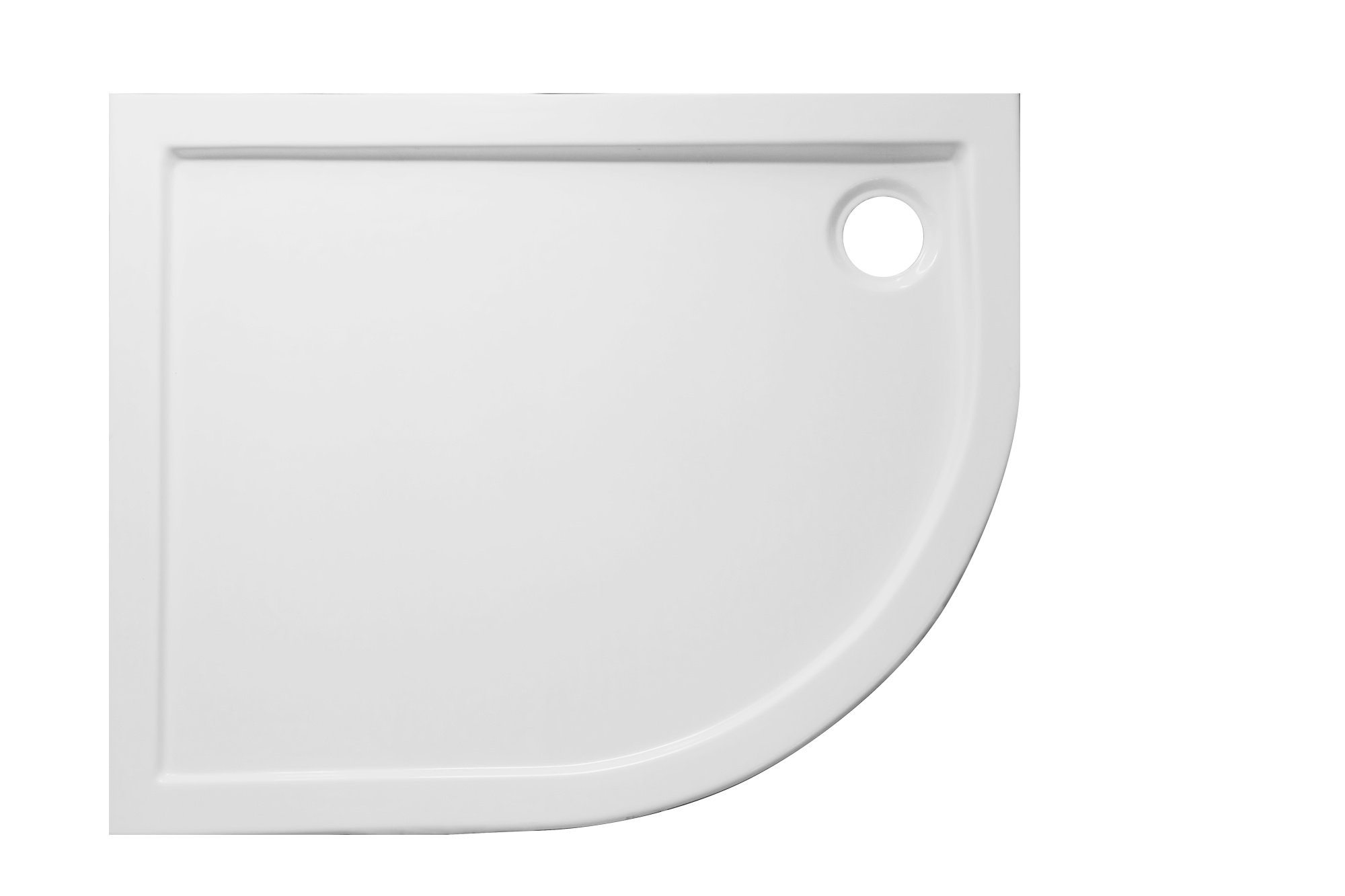 Поддон "омега"левый 1000х800