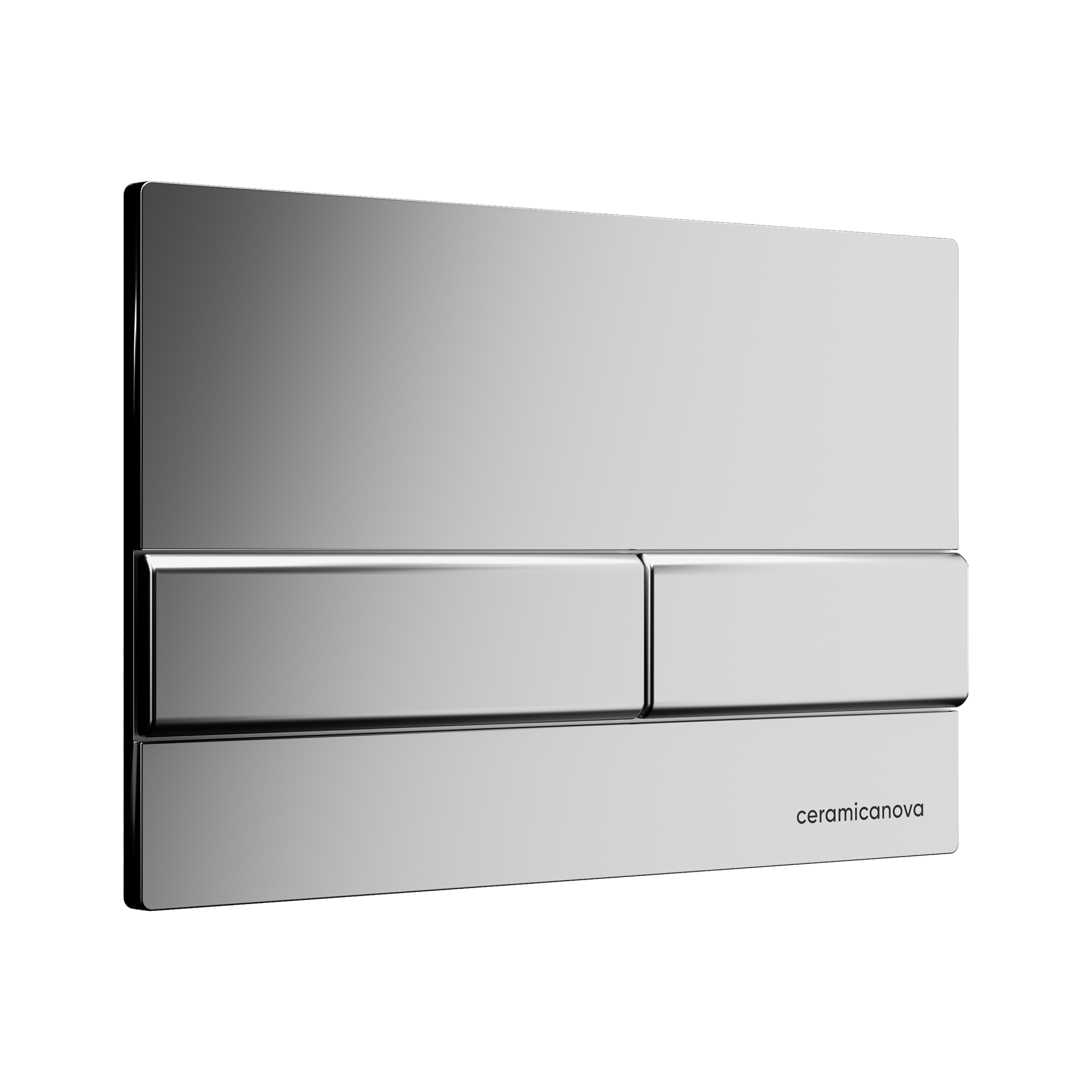 Система инсталляции для унитазов ceramicanova envision с кнопкой смыва flat цвет хром матовый, креплениями, арт. cn1002m