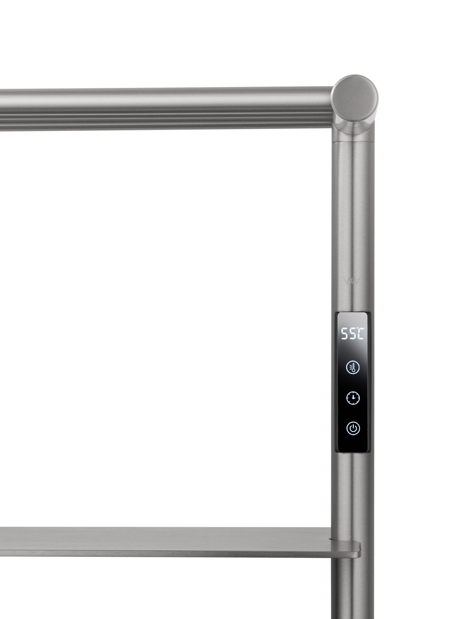 Полотенцесушитель электрический wonzon & woghand düsseldorf, брашированный никель (ww-a208-br)