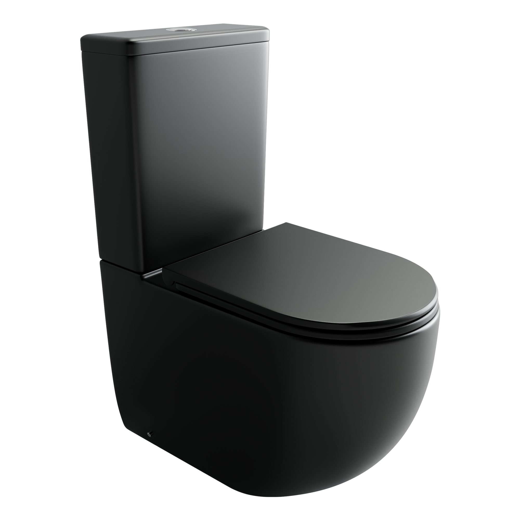 Напольный пристенный унитаз metropol смыв торнадо черный матовый cn4001tmb