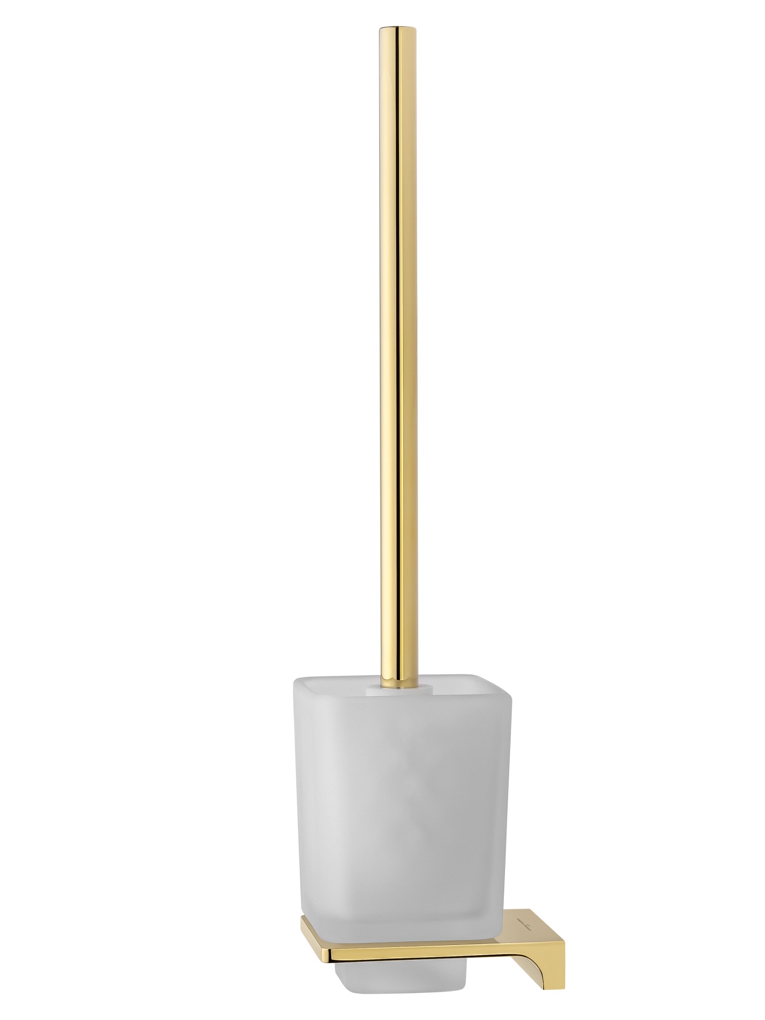 Туалетный ершик в комплекте wonzon & woghand eclipse, глянцевое золото (ww-9129-lg)