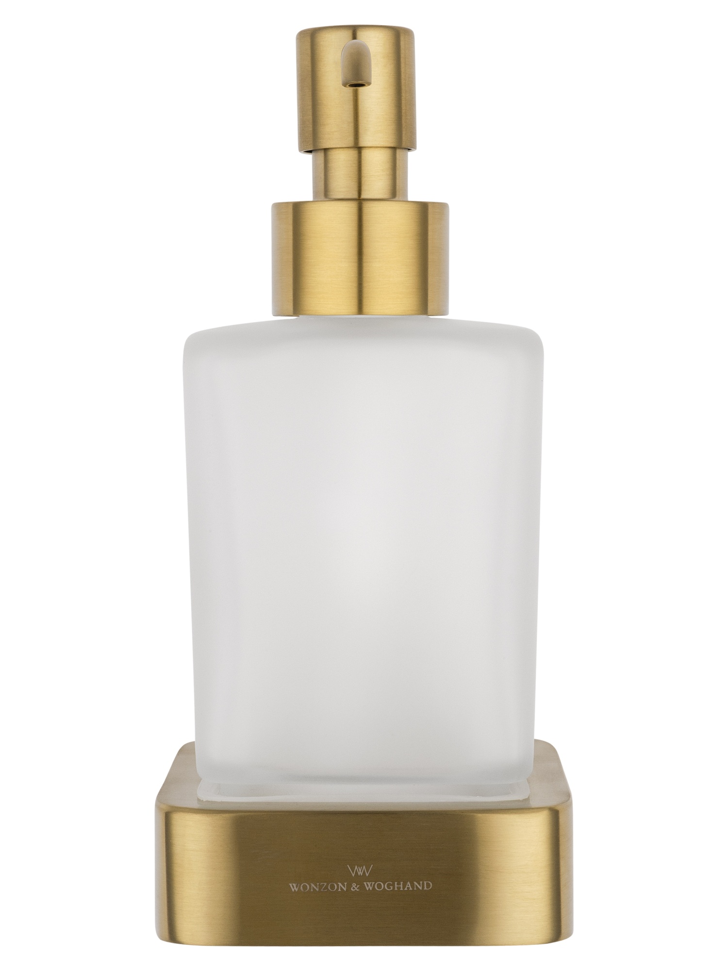 Дозатор мыла wonzon & woghand lotte, брашированное золото (ww-8333-bg)