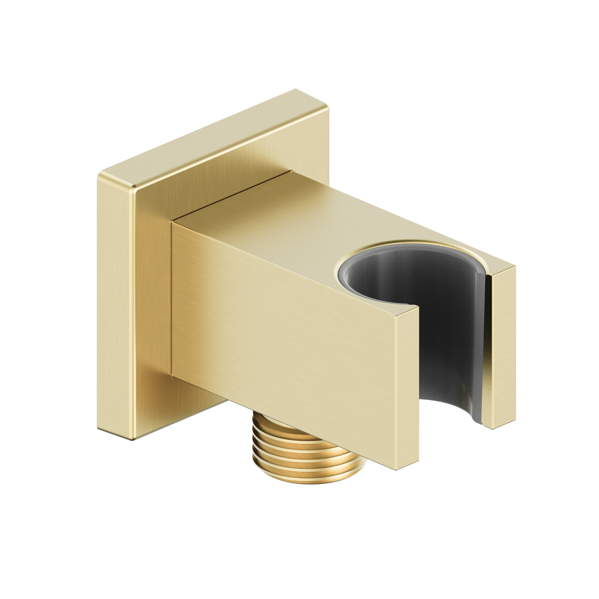 Шланговое подключение с держателем wonzon & woghand, брашированное золото (ww-hz2312-bg)