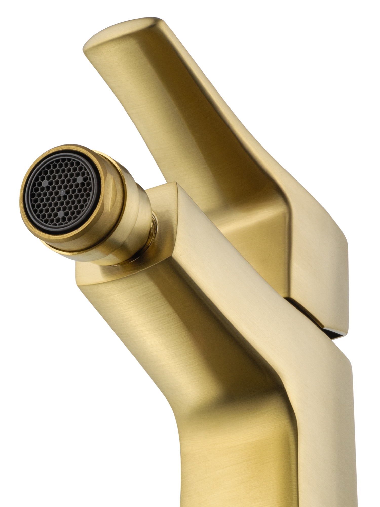 Смеситель для биде wonzon & woghand flex, брашированное золото (ww-88016072-bg)