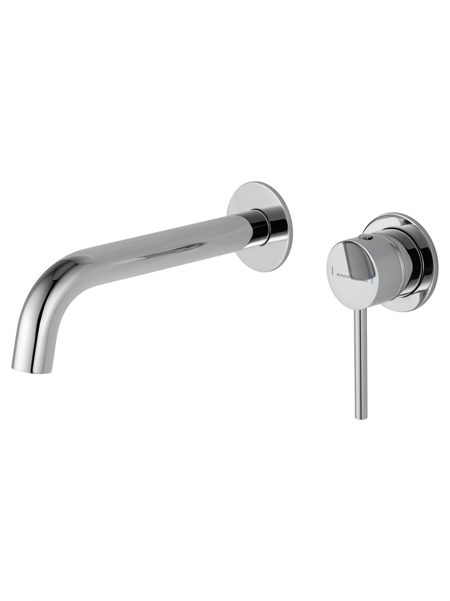 Смеситель для раковины встраиваемый wonzon & woghand stick, хром (ww-88869017-cr)