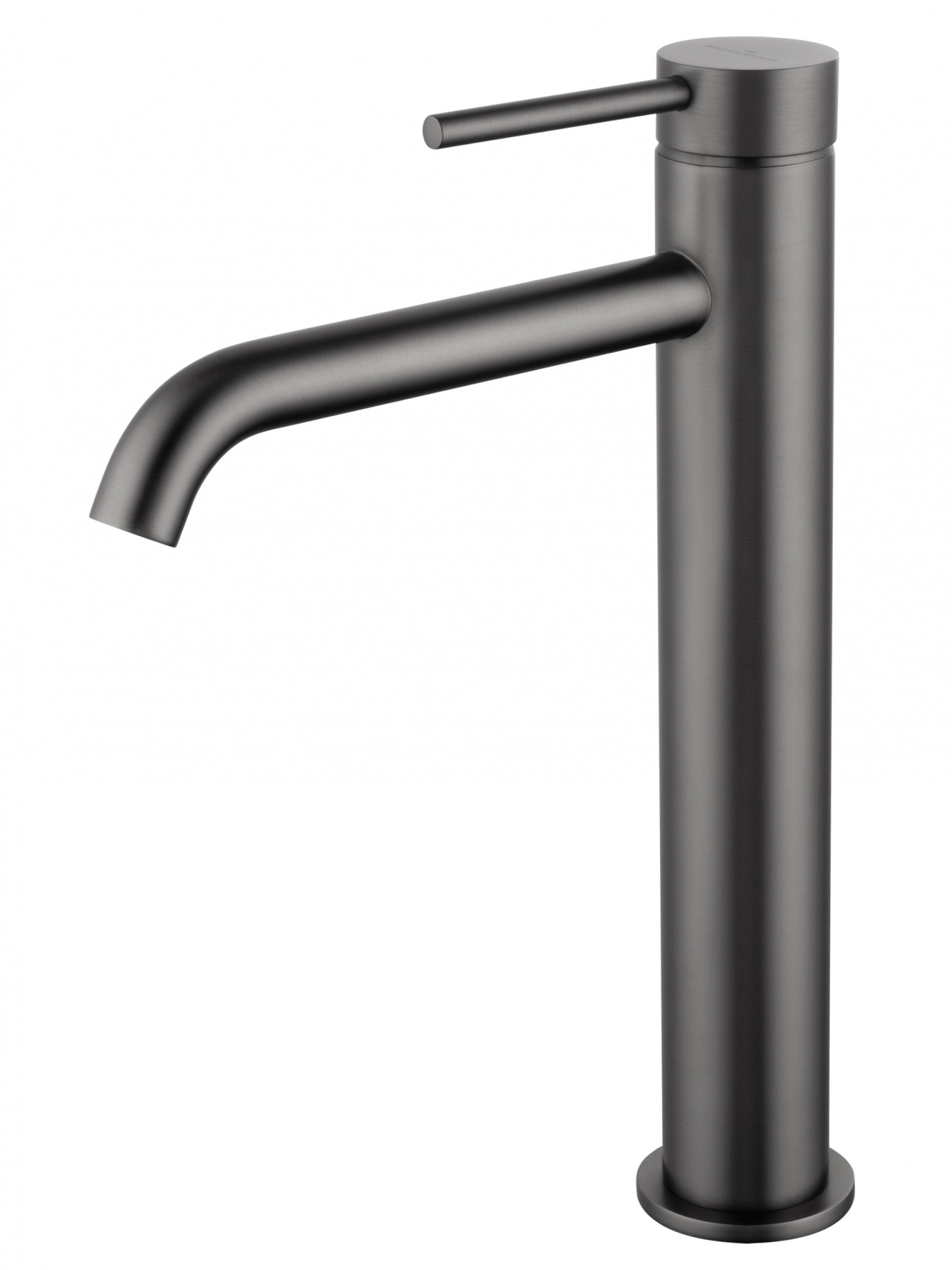 Смеситель для раковины высокий wonzon & woghand stick, темный графит (ww-88239017-bgm)