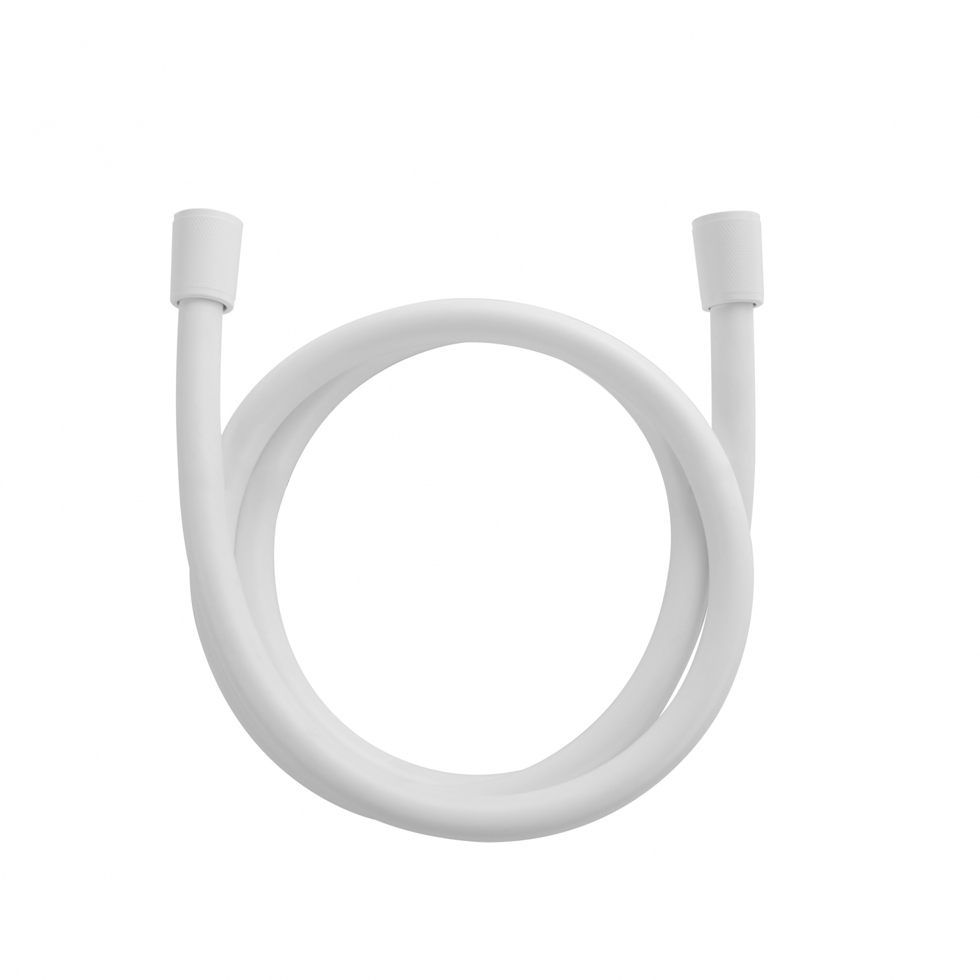 Шланг для душа в силиконовой оплётке 1200 мм wonzon & woghand, белый матовый (ww-rg01-1200-mw)