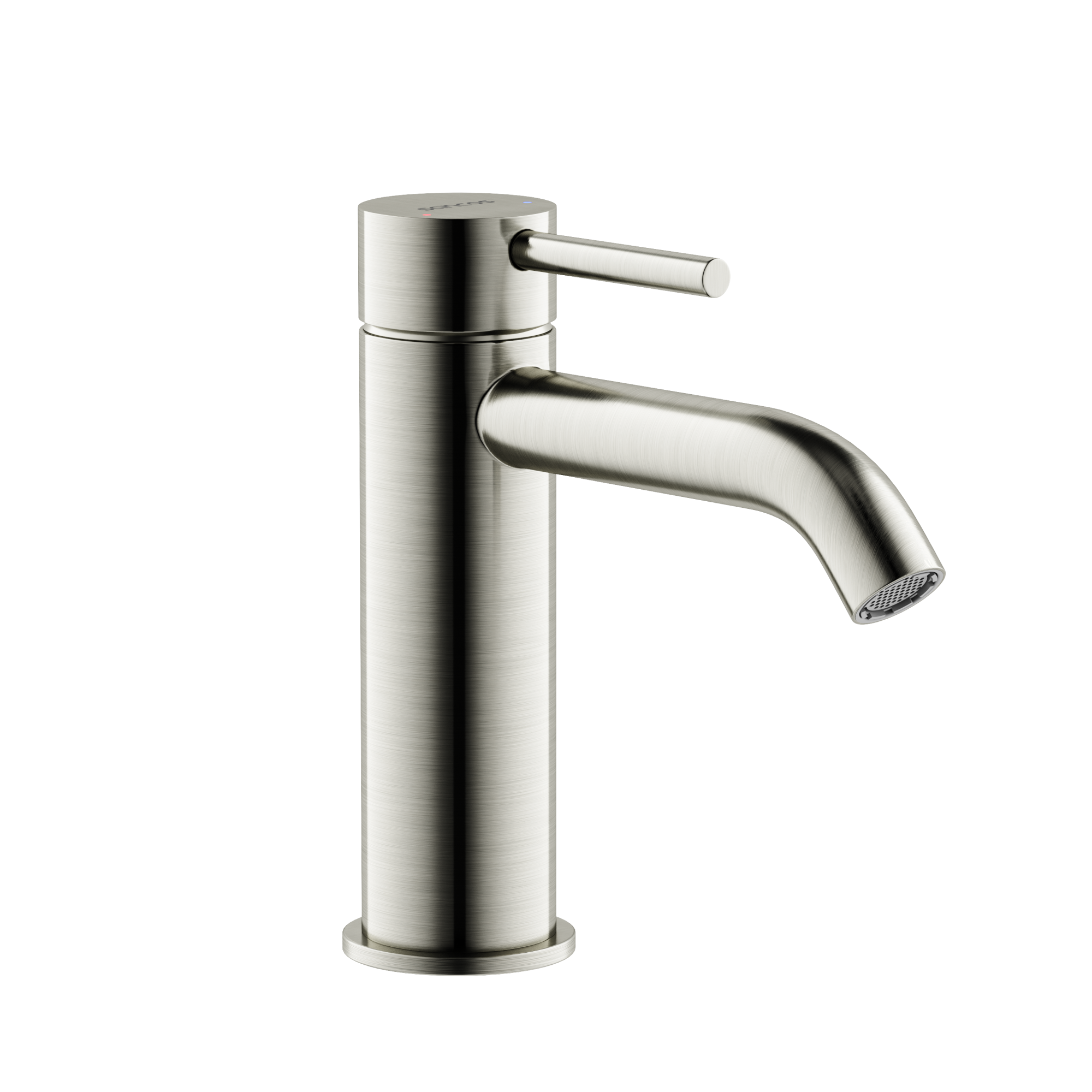 Смеситель для раковины SANCOS Etna, брашированный никель, PVD покрытие, арт. SC9001BN