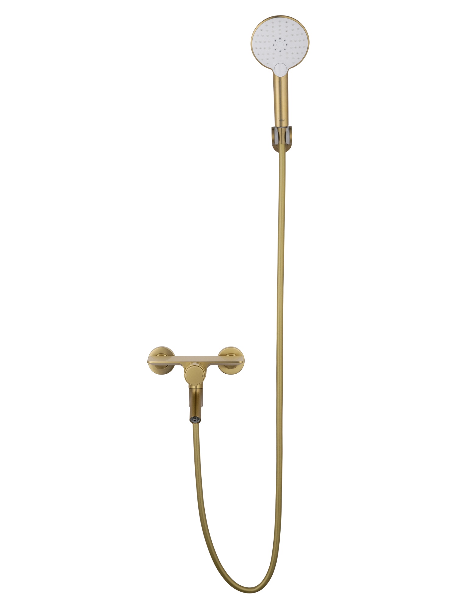 Смеситель для ванны с душем wonzon & woghand click, брашированное золото (ww-fe05l221- bg)