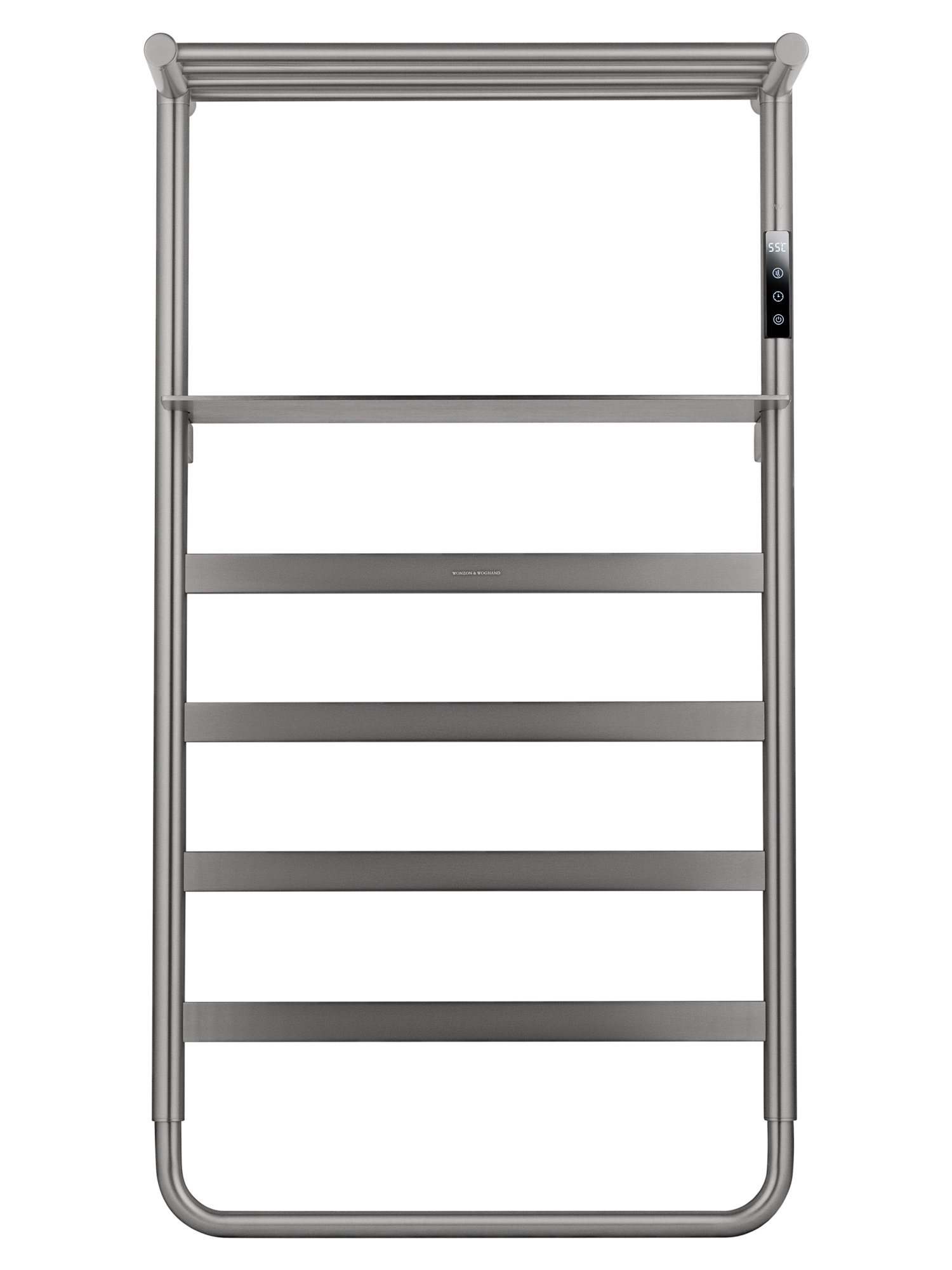 Полотенцесушитель электрический wonzon & woghand düsseldorf, брашированный никель (ww-a208-br)
