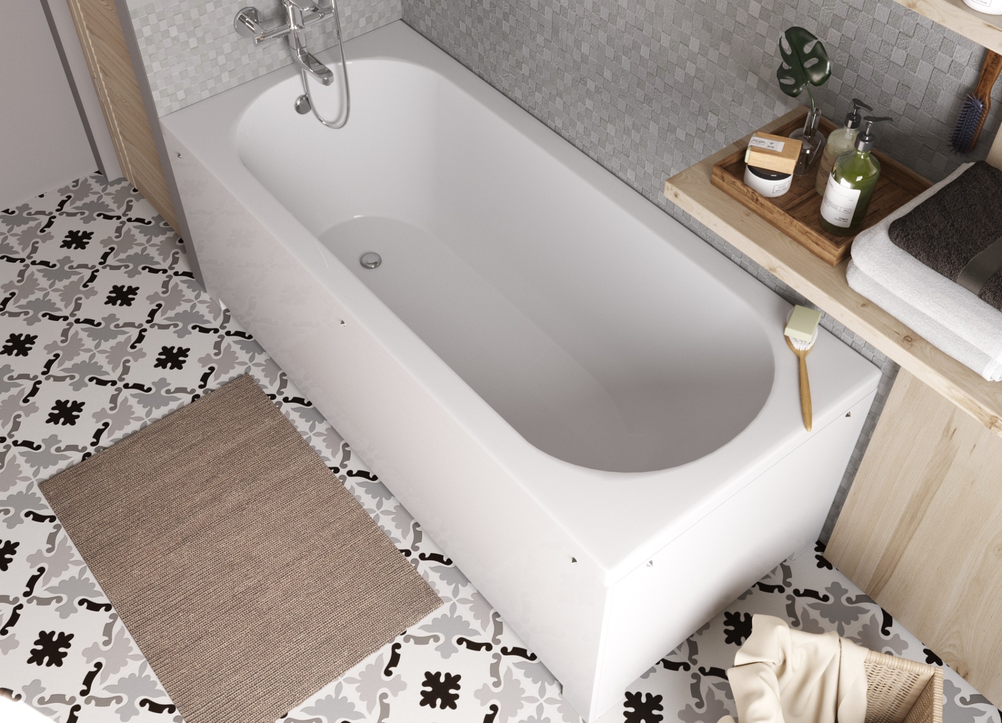 Ванна "chester 180 silk" 1800x800