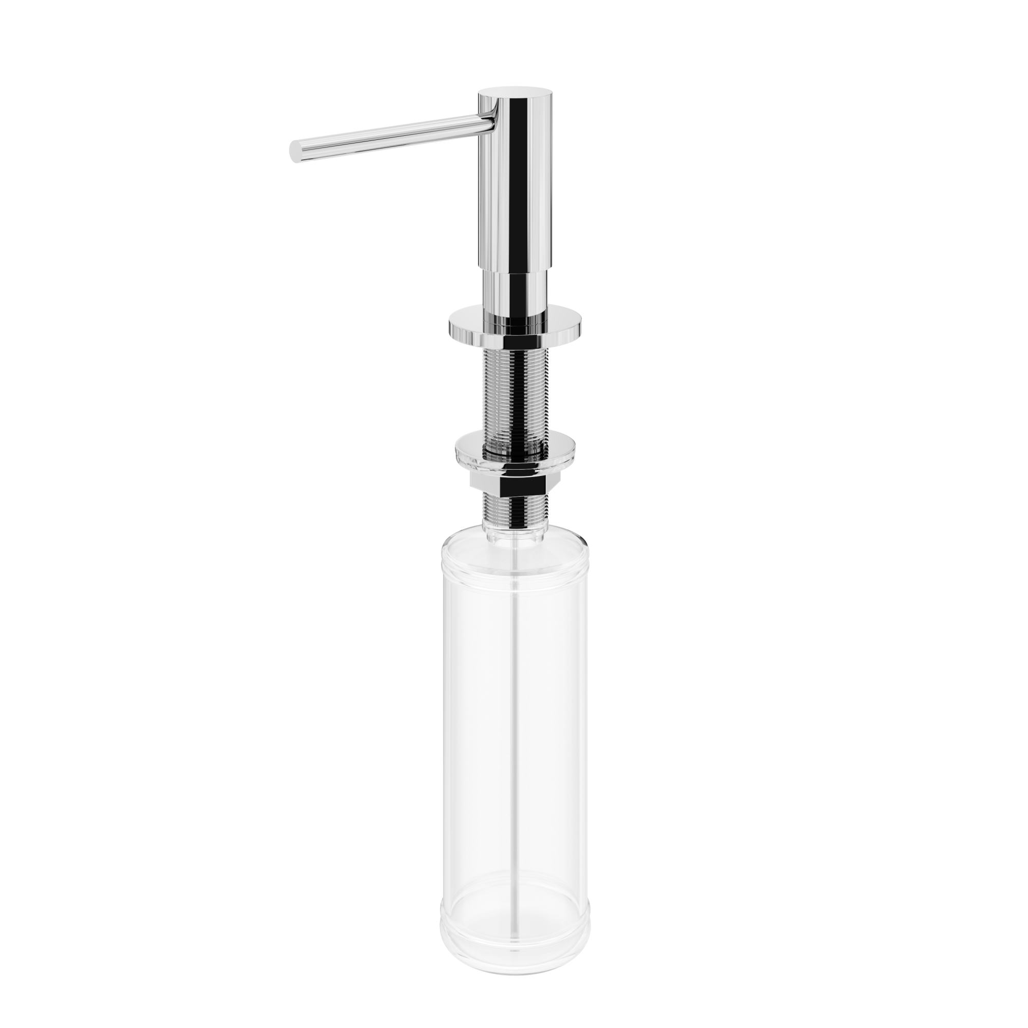 Дозатор для кухонной мойки Sancos, объем 500 мл, цвет хром, арт. SC40100CH