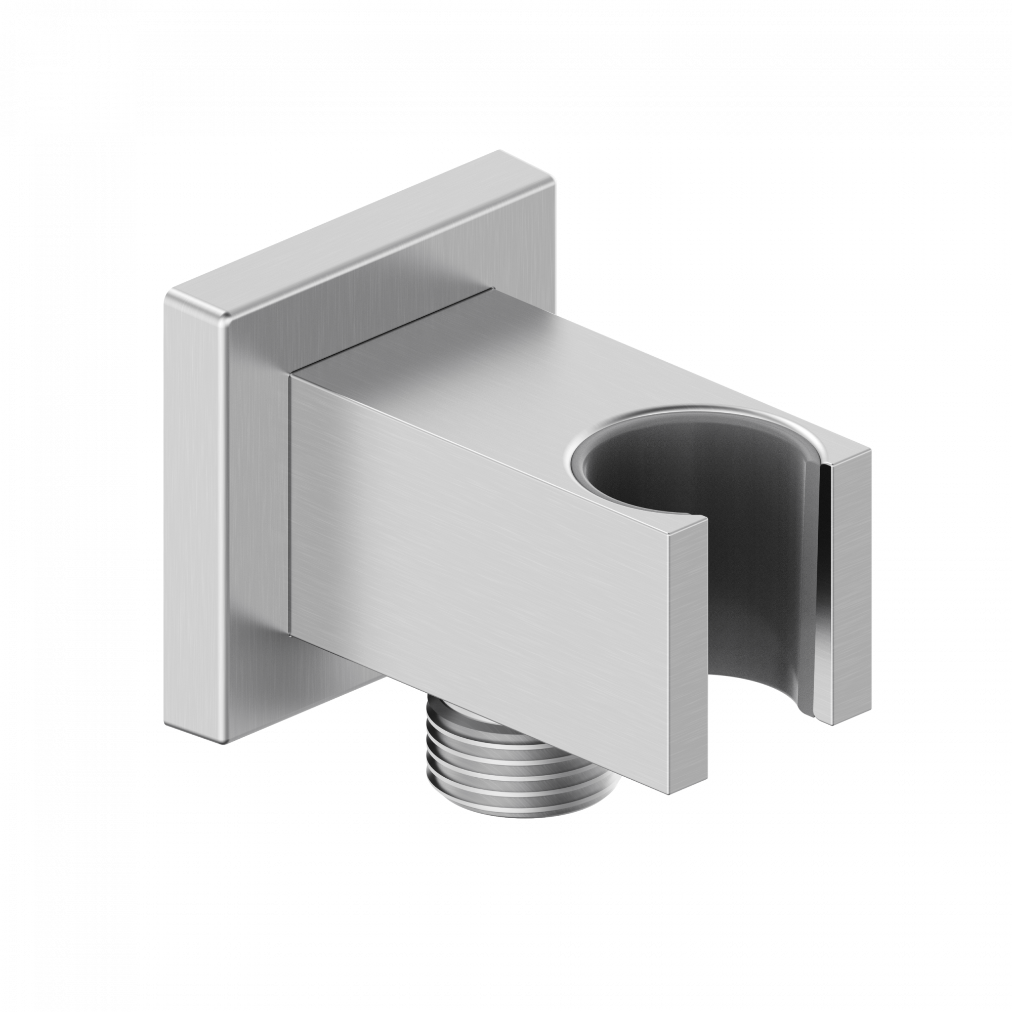 Шланговое подключение с держателем wonzon & woghand, брашированный никель (ww-hz2312-bn)