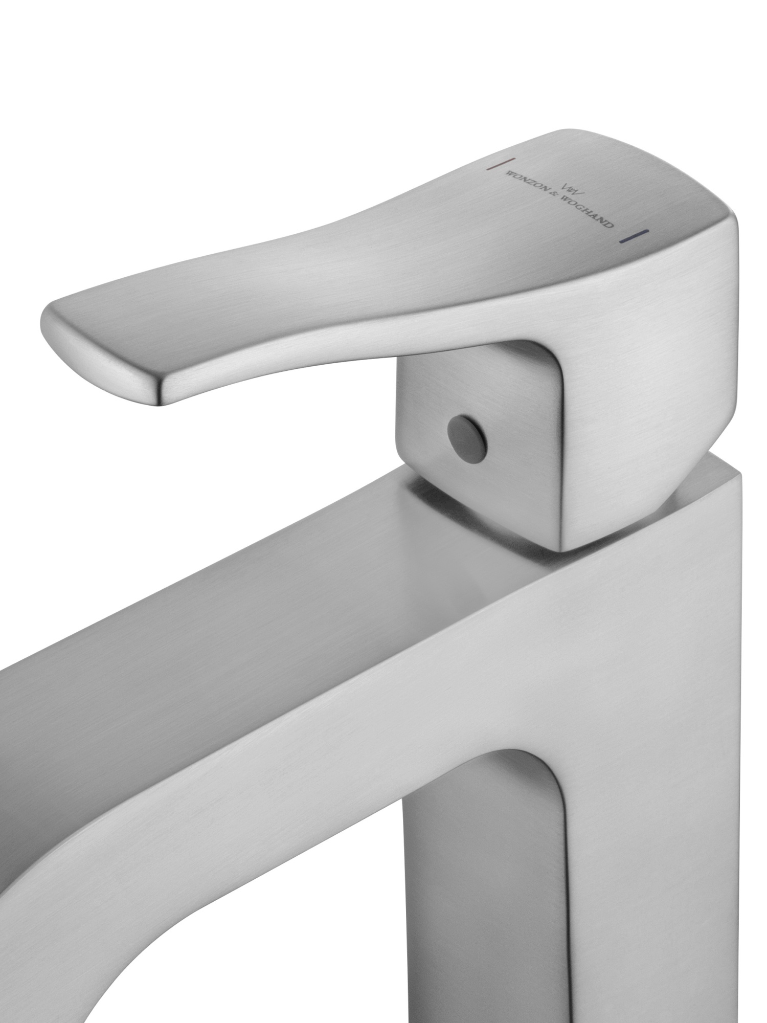 Смеситель для раковины wonzon & woghand flex, брашированный никель (ww-88018072-bn)