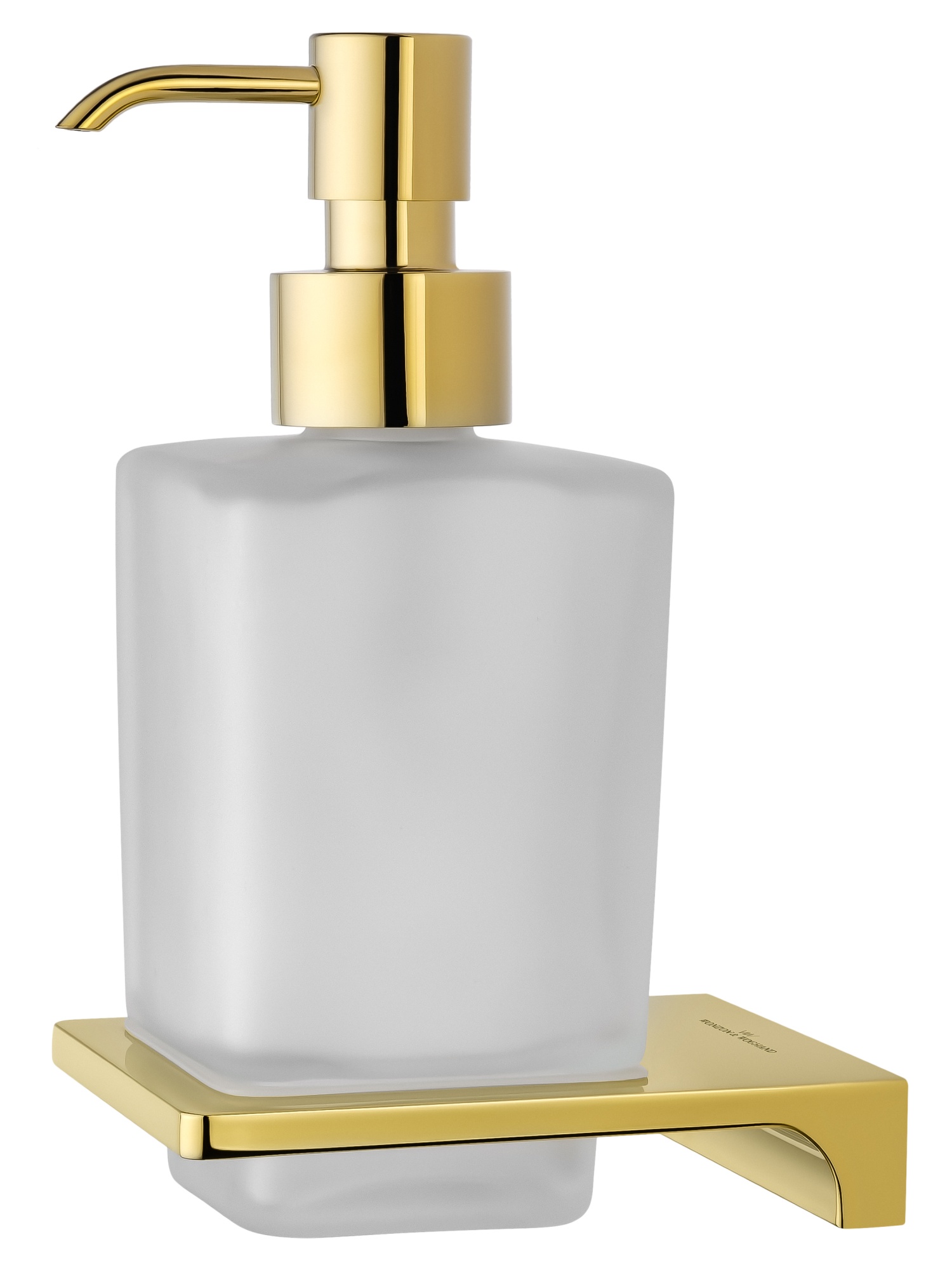 Дозатор мыла wonzon & woghand eclipse, глянцевое золото (ww-9133-lg)