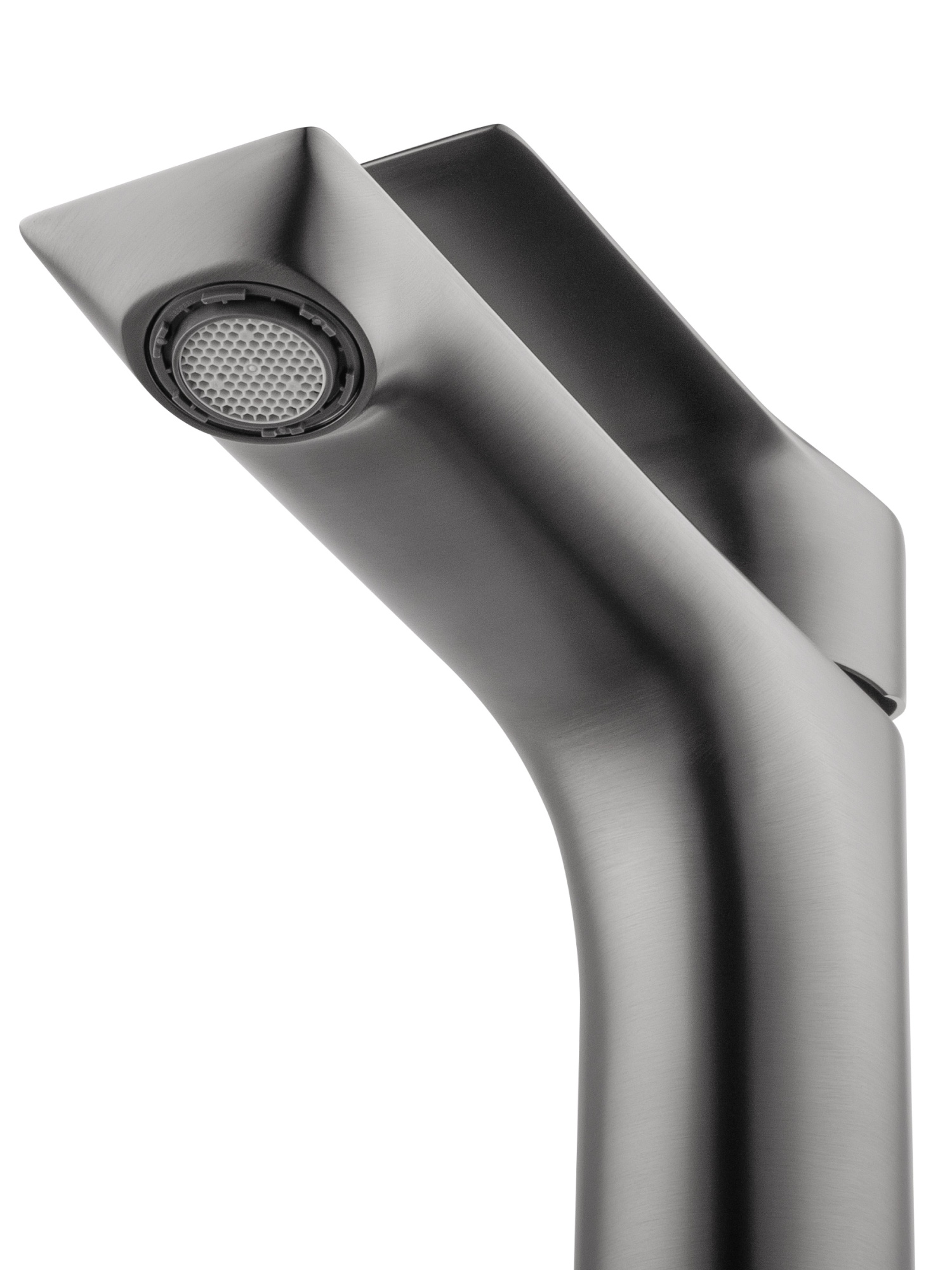 Смеситель для раковины wonzon & woghand brilliant, темный графит (ww-88018079-bgm)