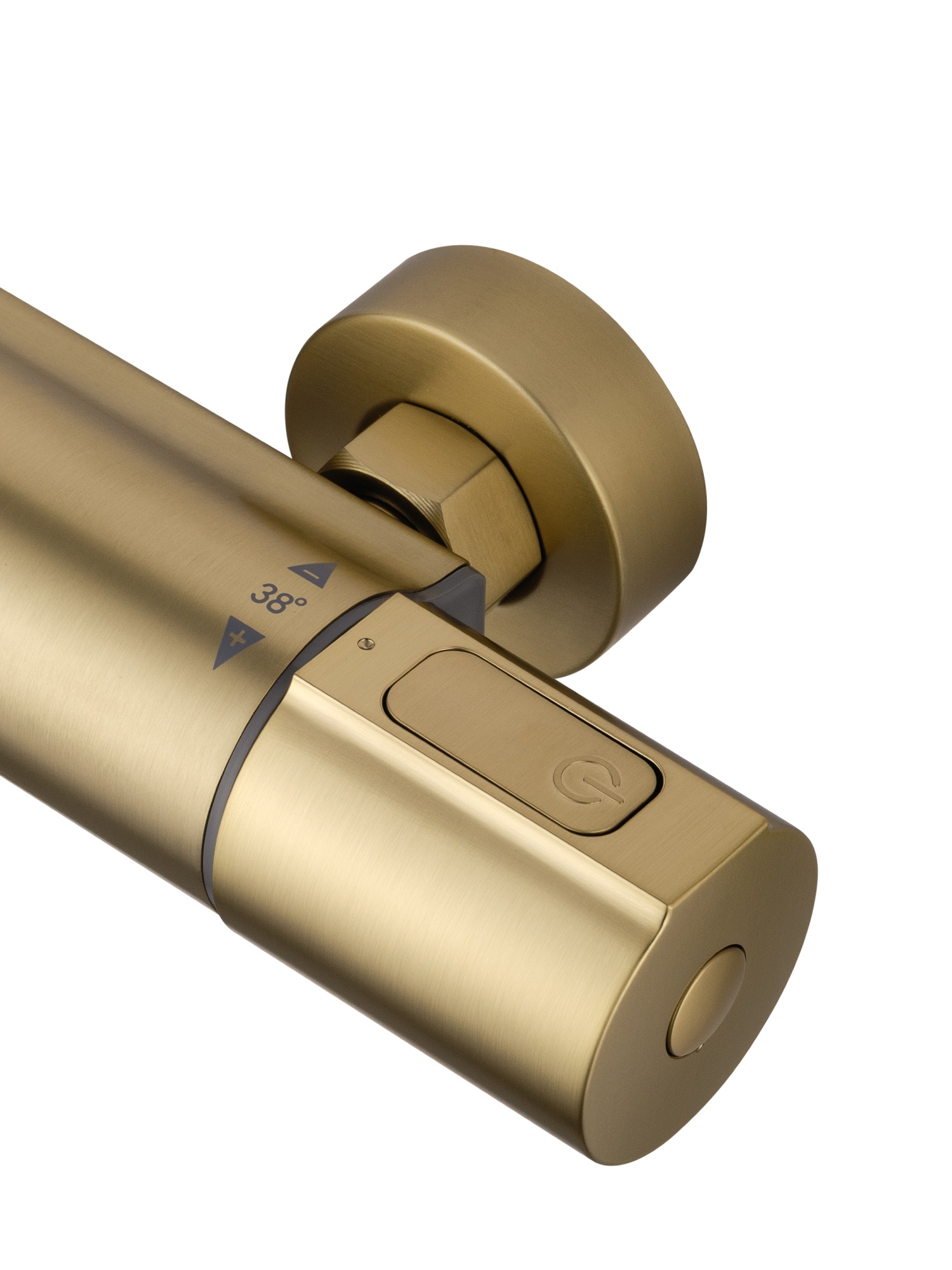 Смеситель для душа с термостатом wonzon & woghand inn 2, брашированное золото (ww-a2006-a-bg) Смеситель для душа с термостатом wonzon & woghand inn 2, брашированное золото (ww-a2006-a-bg)