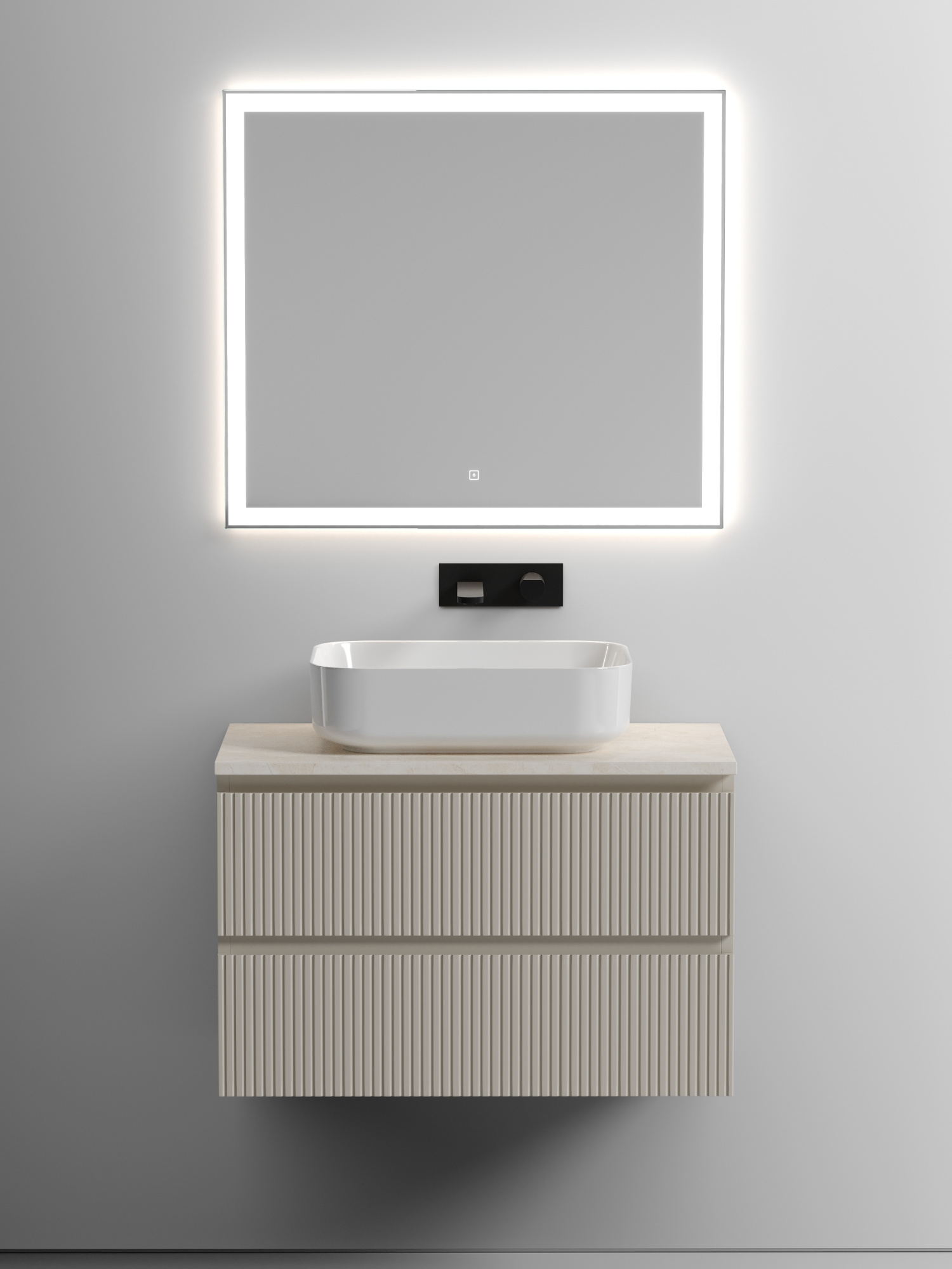 Столешница для ванной комнаты sancos  800х460 , арт. tt80a2