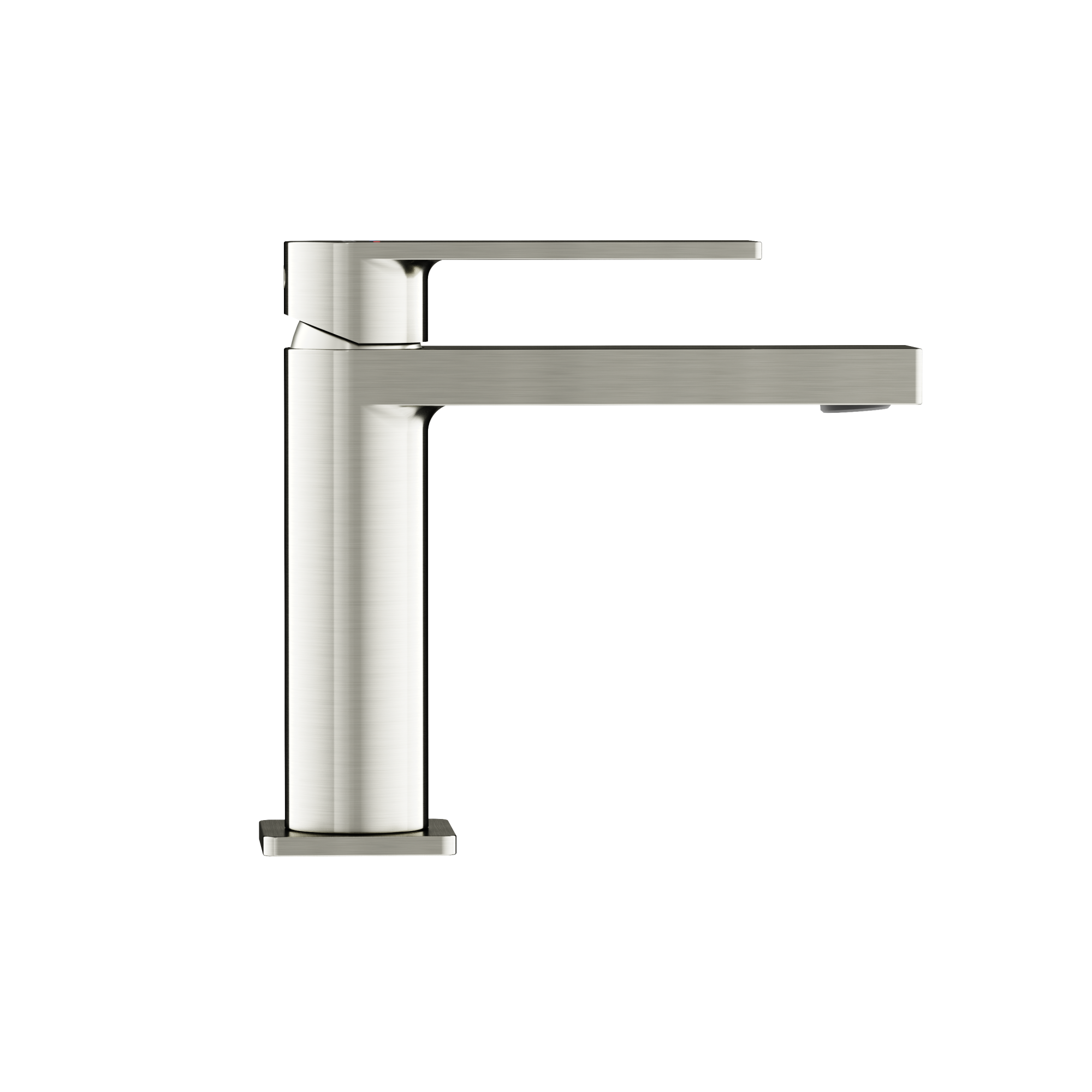 Смеситель для раковины SANCOS Studio, брашированный никель, PVD покрытие, арт. SC9015BN