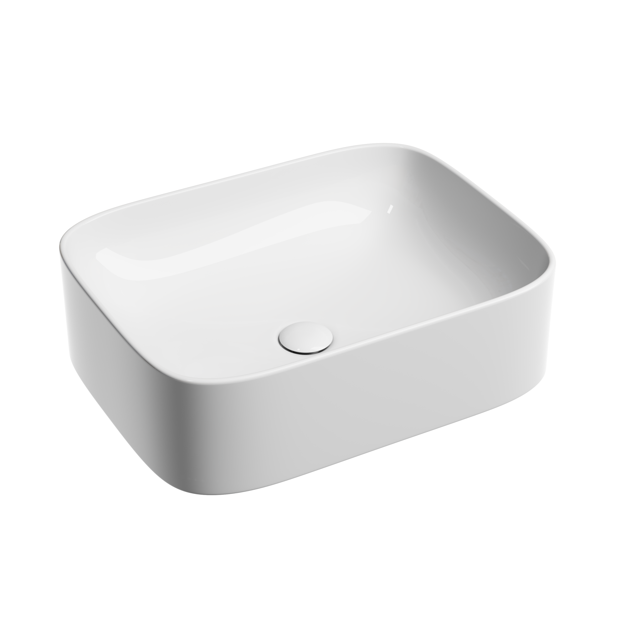 Умывальник чаша накладная прямоугольная element 505x380x150мм