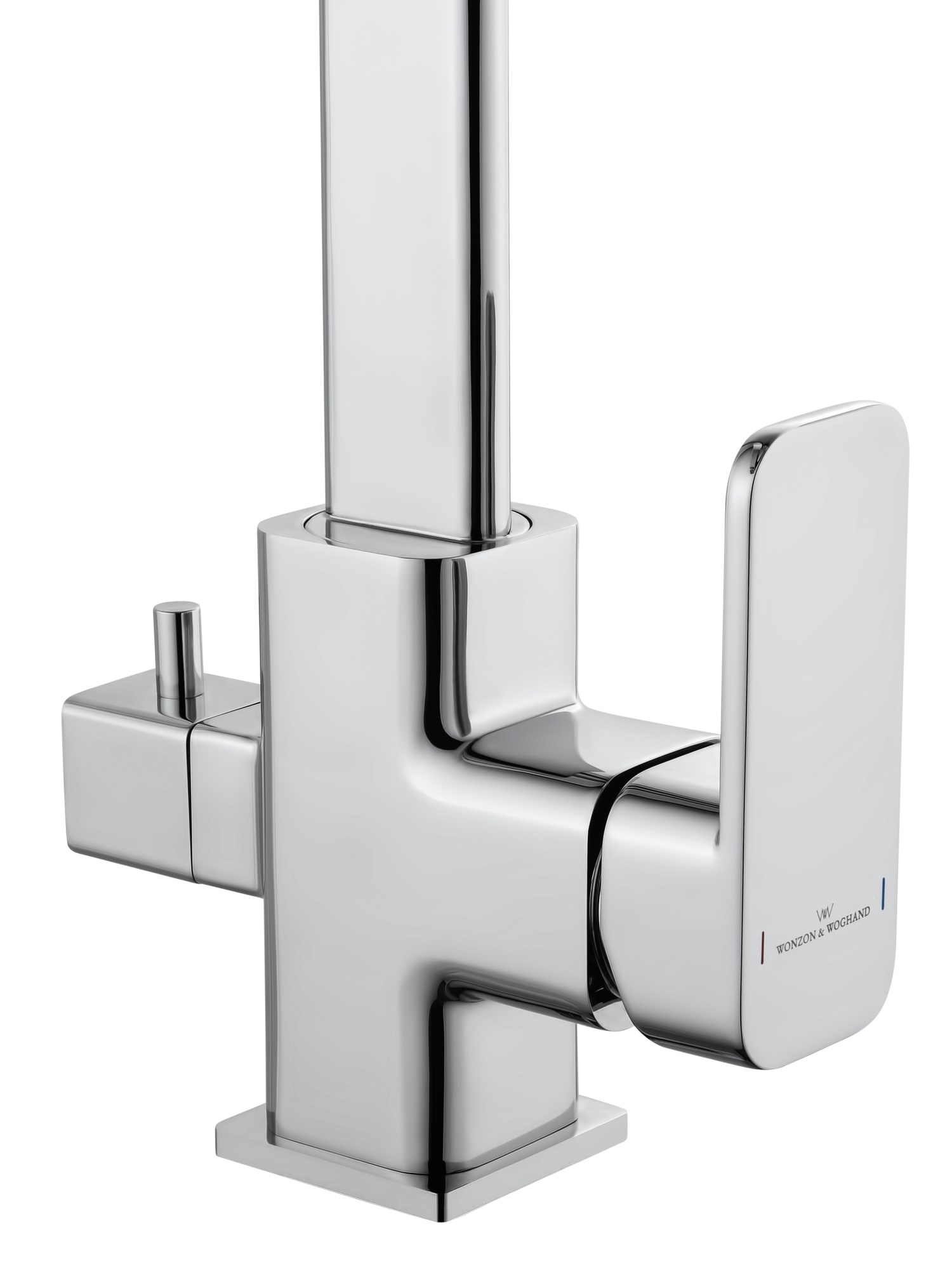 Смеситель для кухни с подключением фильтра wonzon & woghand, хром (ww-88458004-cr)