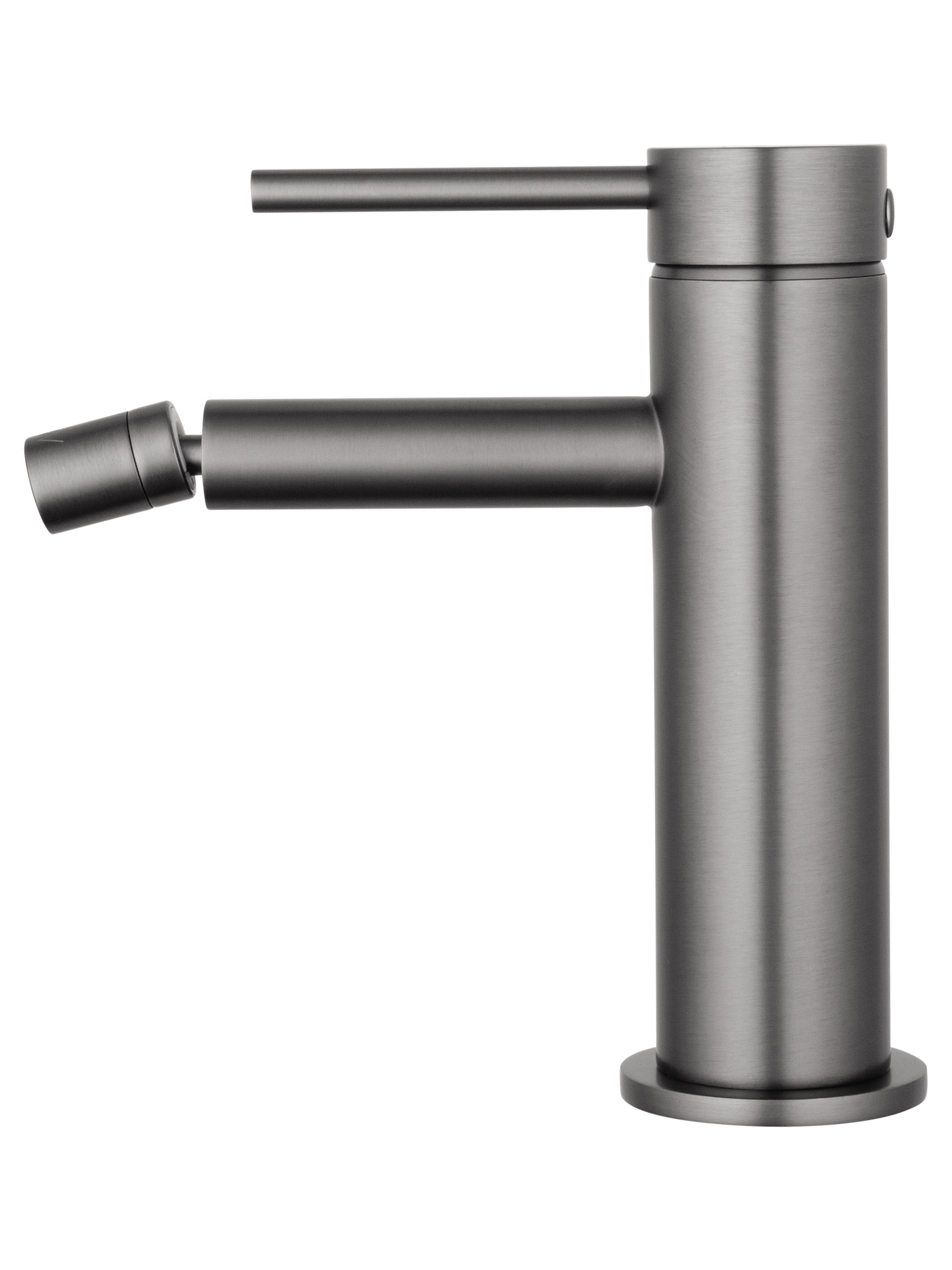 Смеситель для биде wonzon & woghand stick, темный графит (ww-88339017-bgm)