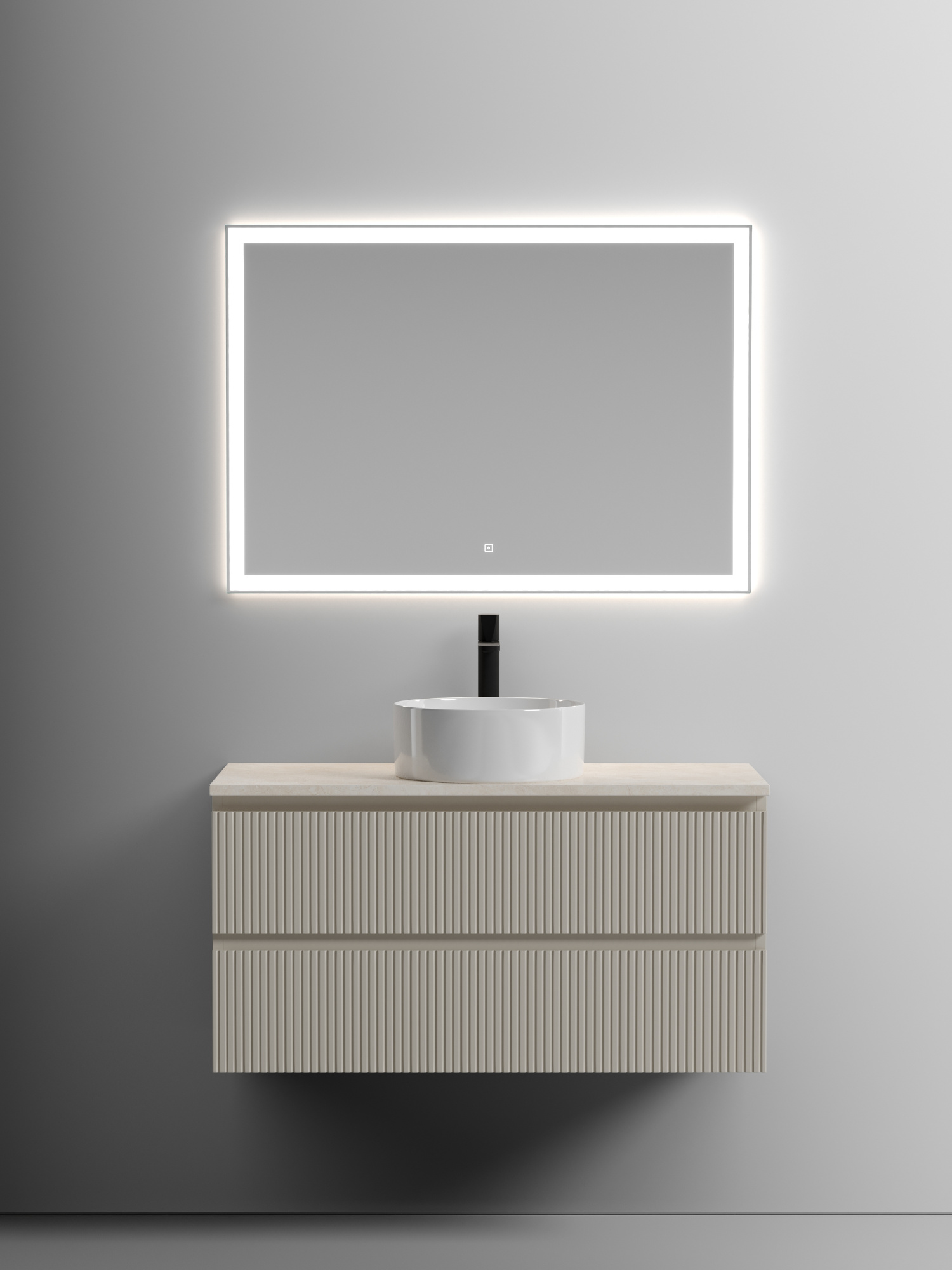 Столешница для ванной комнаты sancos  1000х460 , арт. tt100a2x