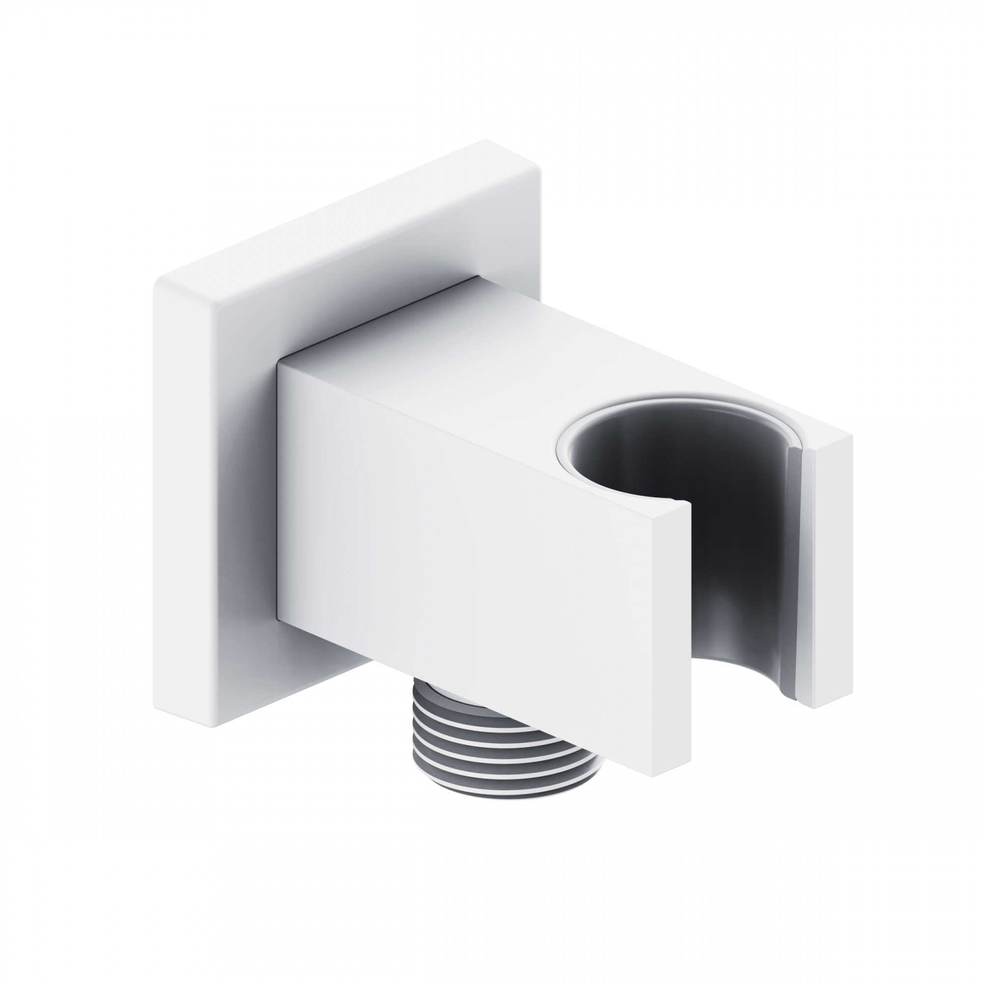 Шланговое подключение с держателем  wonzon & woghand, белый матовый (ww-hz2312-mw)