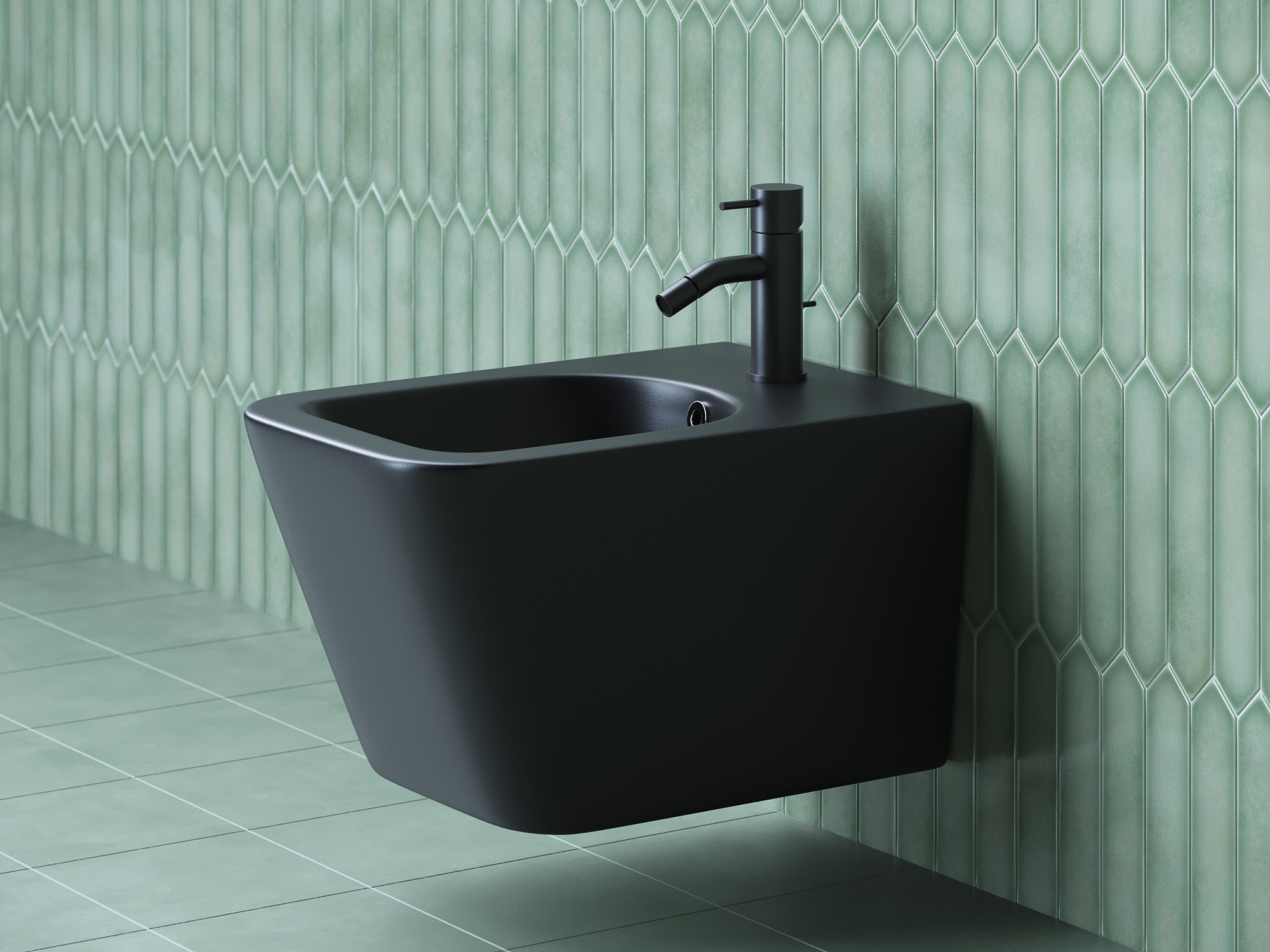 Подвесное биде metric